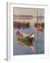 Green Boat-Nenad Mirkovich-Framed Art Print