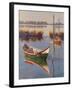 Green Boat-Nenad Mirkovich-Framed Art Print