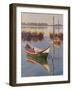 Green Boat-Nenad Mirkovich-Framed Art Print