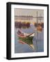 Green Boat-Nenad Mirkovich-Framed Art Print