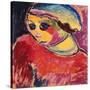 Green Bonnet; Grune Haube, 1911-Alexej Von Jawlensky-Stretched Canvas