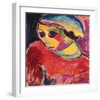 Green Bonnet; Grune Haube, 1911-Alexej Von Jawlensky-Framed Giclee Print