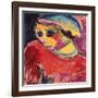 Green Bonnet; Grune Haube, 1911-Alexej Von Jawlensky-Framed Premium Giclee Print