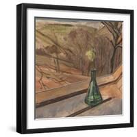 Green Bottle & Daff, 1994-William Packer-Framed Giclee Print