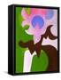 Green-Brown-Rose, 2009-Jan Groneberg-Framed Stretched Canvas