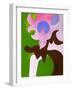 Green-Brown-Rose, 2009-Jan Groneberg-Framed Giclee Print