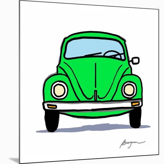 Green Bug-Carlos Beyon-Mounted Art Print