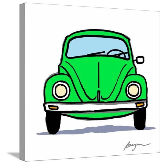 Green Bug-Carlos Beyon-Stretched Canvas