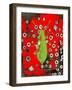 Green Bug-Jan Weiss-Framed Art Print