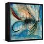 Green Butted Skunk Fly-Jodi Monahan-Framed Stretched Canvas