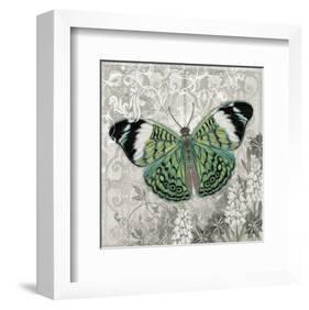 Green Butterfly-Alan Hopfensperger-Framed Art Print