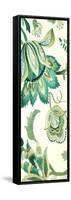 Green Capri Floral I-Lanie Loreth-Framed Stretched Canvas