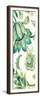 Green Capri Floral I-Lanie Loreth-Framed Premium Giclee Print