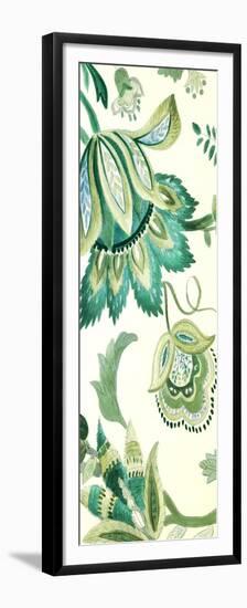 Green Capri Floral I-Lanie Loreth-Framed Premium Giclee Print