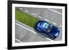 Green Car, Conceptual Image-SMETEK-Framed Photographic Print