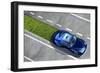 Green Car, Conceptual Image-SMETEK-Framed Photographic Print