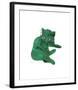 Green Cat, c.1956-Andy Warhol-Framed Giclee Print