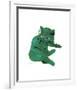 Green Cat, c.1956-Andy Warhol-Framed Giclee Print