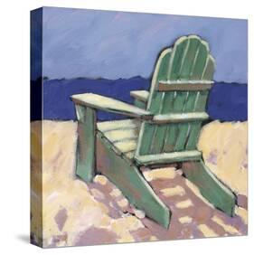 Green Chair-Rebecca Molayem-Stretched Canvas