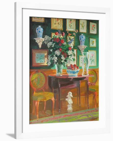 Green Chairs, 2003-William Ireland-Framed Giclee Print