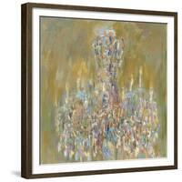 Green Chandelier-Amy Dixon-Framed Giclee Print