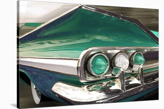 Green Chevy-Richard James-Stretched Canvas