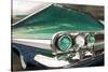 Green Chevy-Richard James-Stretched Canvas