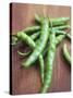 Green Chillies-Tara Fisher-Stretched Canvas