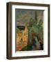 Green Christ, 1889, Inspired by the Calvaires, the Calvary-Sculptures of Brittany-Paul Gauguin-Framed Giclee Print