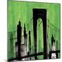 Green Cityscape-Paul Brent-Mounted Art Print