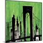 Green Cityscape-Paul Brent-Mounted Art Print