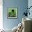 Green Cityscape-Paul Brent-Framed Premium Giclee Print displayed on a wall