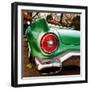 Green Classic American Car Rear Fender-Salvatore Elia-Framed Photographic Print