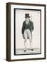 Green Coat and Cane 1807-null-Framed Art Print