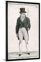 Green Coat and Cane 1807-null-Mounted Art Print