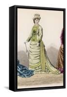 Green Costume 1877-null-Framed Stretched Canvas