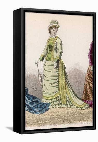 Green Costume 1877-null-Framed Stretched Canvas