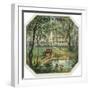 Green Cove Brand Cigar Box Label-Lantern Press-Framed Art Print