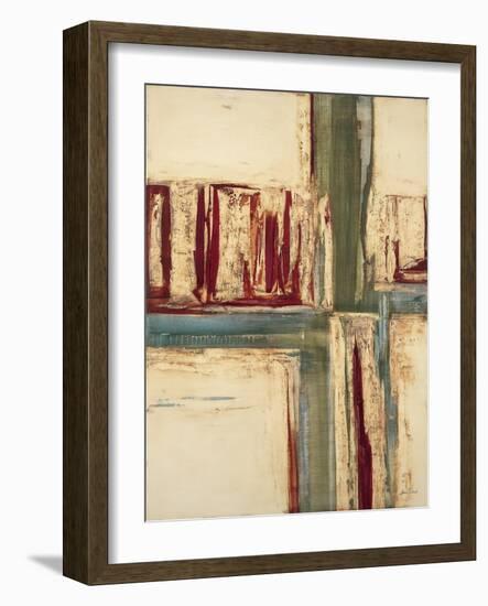 Green Crossing-Sarah West-Framed Art Print