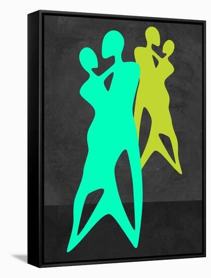 Green Dance-Felix Podgurski-Framed Stretched Canvas