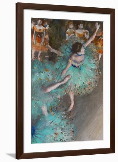 Green Dancer, circa 1880-Edgar Degas-Framed Giclee Print