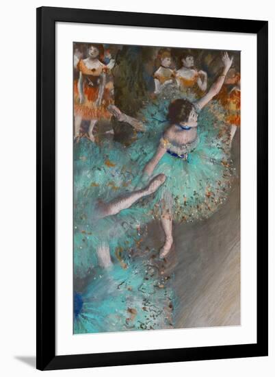 Green Dancer, circa 1880-Edgar Degas-Framed Giclee Print