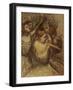 Green Dancers-Edgar Degas-Framed Giclee Print