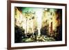 Green Day - In the Style of Oil Painting-Philippe Hugonnard-Framed Giclee Print