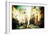Green Day - In the Style of Oil Painting-Philippe Hugonnard-Framed Premium Giclee Print