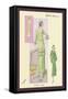 Green Daytime Fashions-null-Framed Stretched Canvas