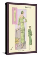 Green Daytime Fashions-null-Stretched Canvas