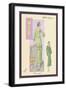 Green Daytime Fashions-null-Framed Art Print