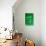 Green Dice Splash-Steve Gadomski-Stretched Canvas displayed on a wall
