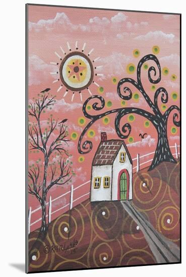 Green Door 1-Karla Gerard-Mounted Giclee Print